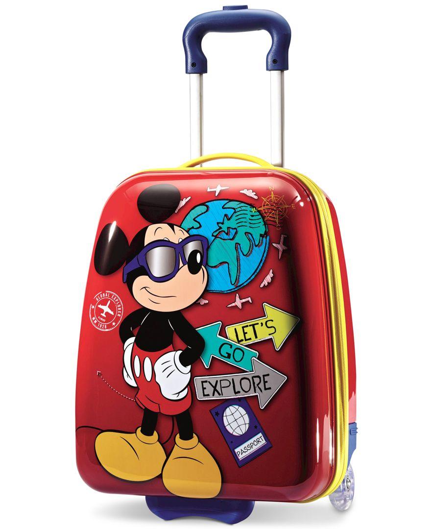 Lyst Disney Mickey Mouse 18" Hardside Rolling Suitcase By American